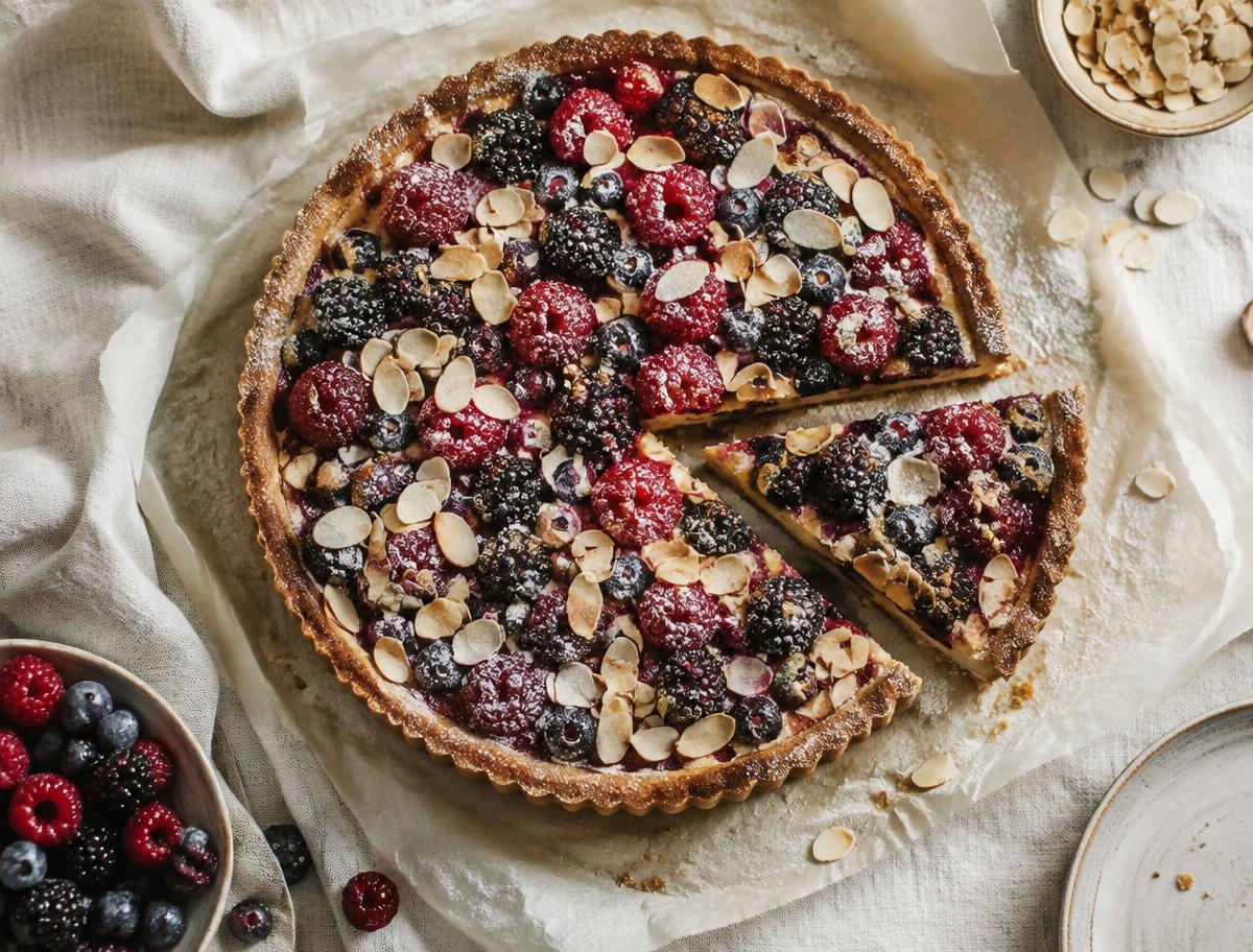 Berry Almond Tart